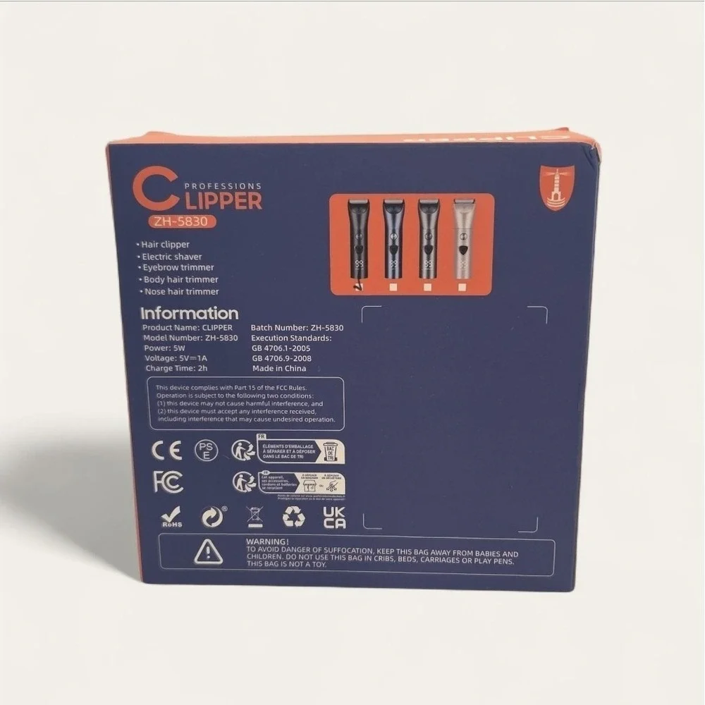 Professions Clipper ZH-5830 5-in-1 Multifunctional‎ Grooming Kit